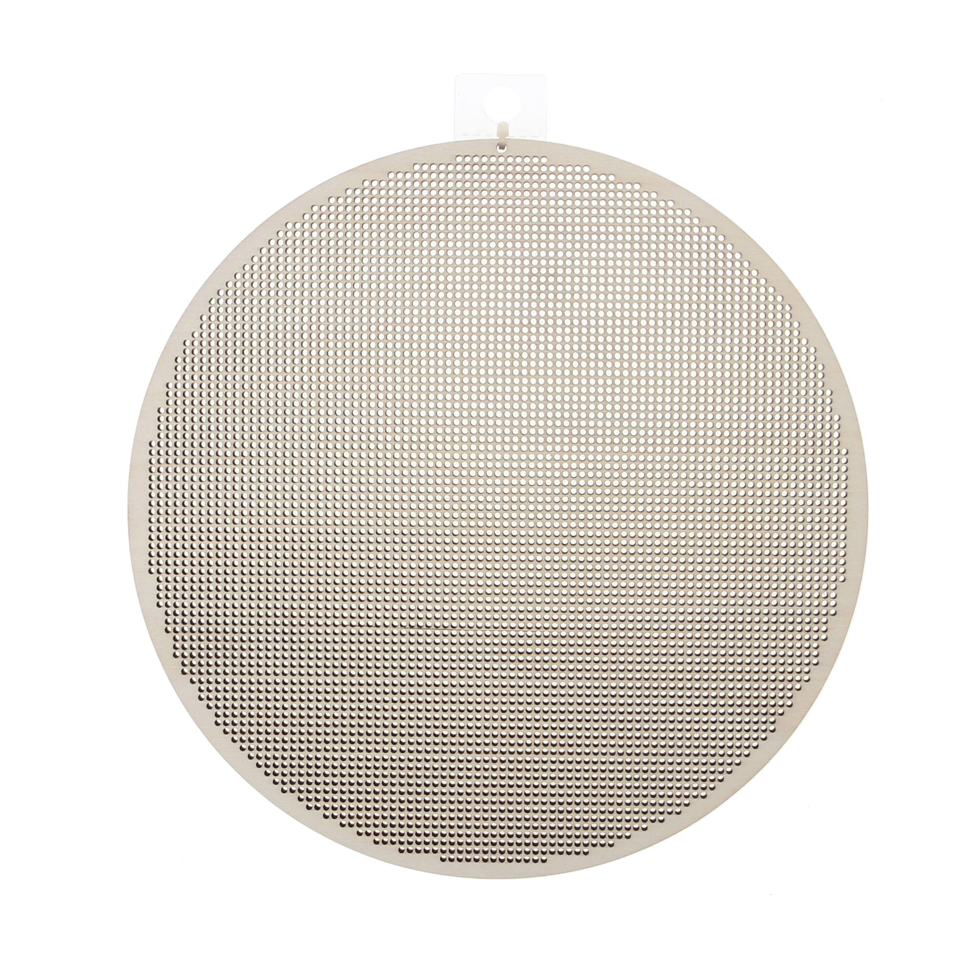 8" Round Cross Stitch Wood Canvas, 2ct. by Loops & Threads®